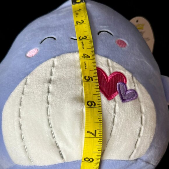 NWT Samir 8" The Valentine Whale Squishmallow - Picture 4 of 4